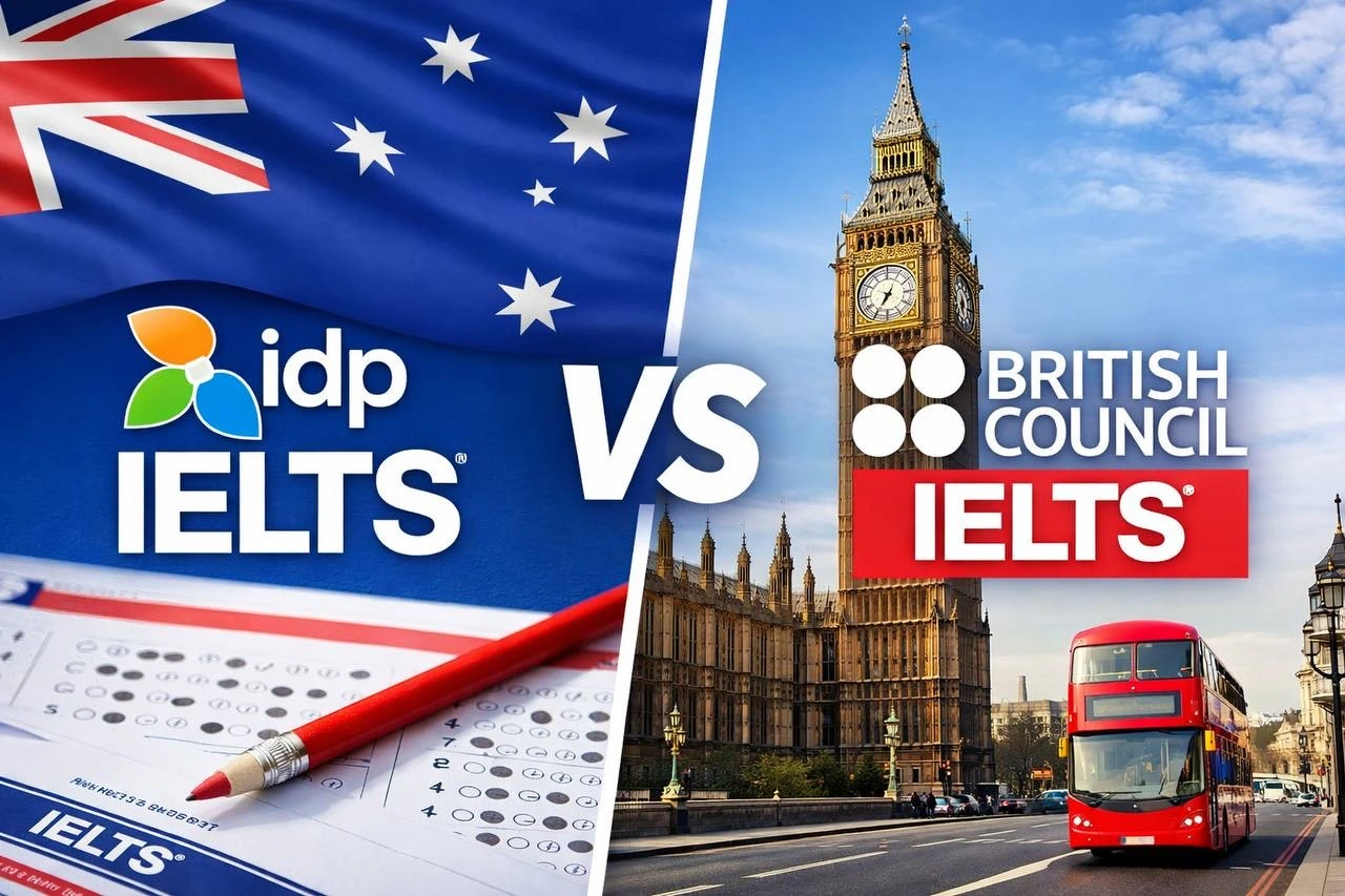 تفاوت British Council و IDP آیلتس